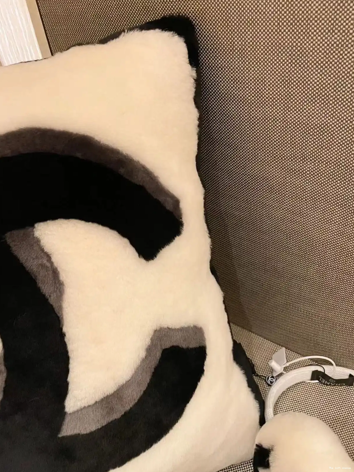 THROW SHEARLING COCO PILLOW 0401
